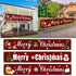 šEarly Christmas Sale - 20% OFF - Christmas Hanging Banner(116"x19")